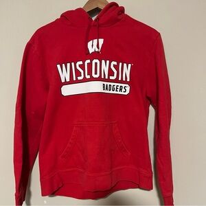 Red Wisconsin Badgers Hoodie